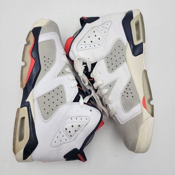 Nike‎ Air Jordan 6 Retro GS \'Tinker\' 2018 384665-104 Size 7Y Womens Size 8.5 main image 5